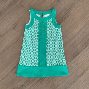 Girls Gymboree green dress